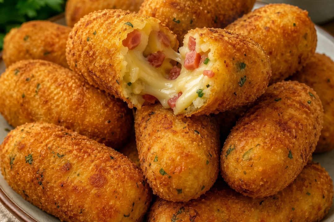 croquete fit de mandioca