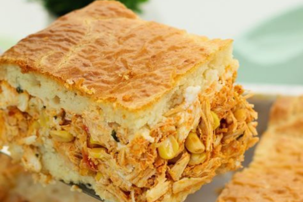 tortinha de frango proteica